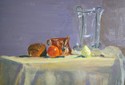 Bread, Orange and Pear