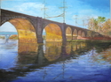 Girard Avenue and Railroad Bridge