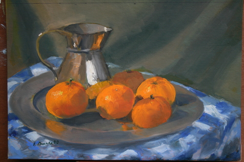 Oranges and Pewter