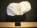 Elizabeth Rhoads Read - Abstract Sculpture paper, sculpture, fiber, neutral, nature, natural, unique, distinct - Abstract Sculpture