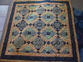 Elisabeth Schoen-Emonts - blue quilt