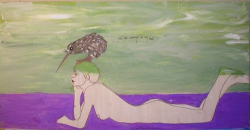 Painting-Nude-You're always on my mind