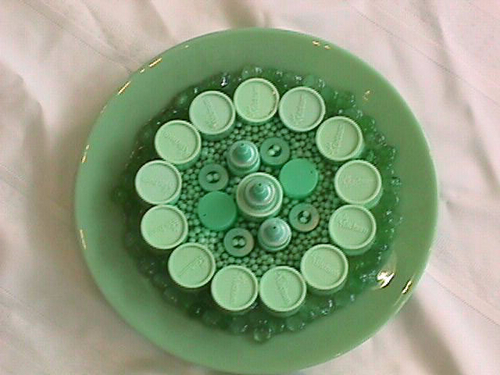 Mixed Media-Green, Green, Green!