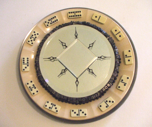 Mixed Media-It 's always time for Domino's !