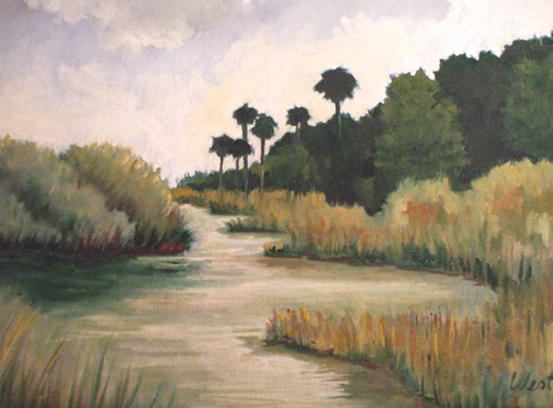 Painting-Oil-Peace River