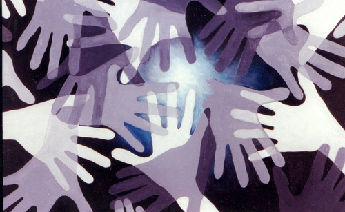 Painting-Oil-Reaching for the Light