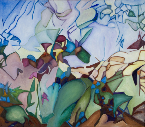 Painting-Oil-Imaginary Landscapes #1