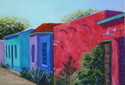 Emely McConkey - Cityscape Painting Tucson, cityscape, landscape impressionism, contemporary art, Southwest - Cityscape Painting