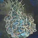 Emily Sullivan - Abstract Painting oil, painting, abstract, web, nest - Abstract Painting