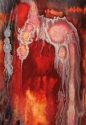 Emily Porter - Abstract Painting cavern, lights, acrylic, emily porter - Abstract Painting
