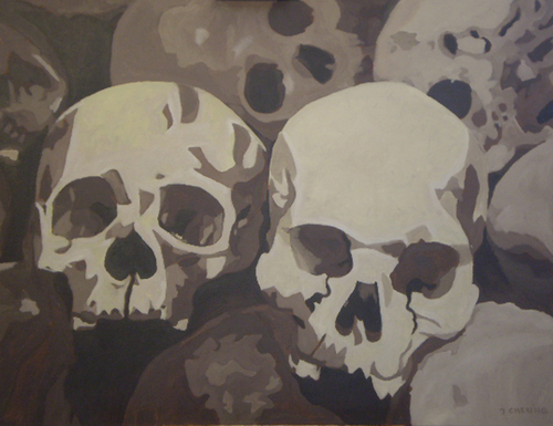 Painting-Oil-Genocide