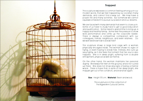 Sculpture-Mixed Media-Trapped
