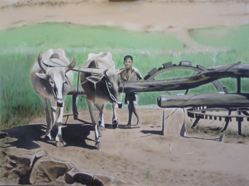Painting-Oil-Agriculture - 2nd Era