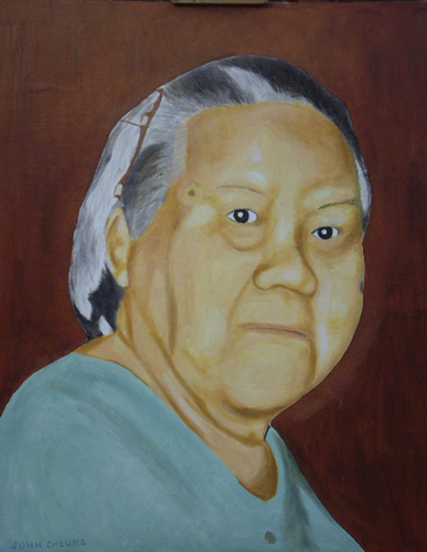 Painting-Oil-Grand Ma