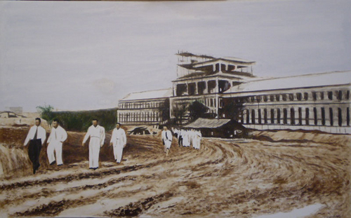 Painting-Oil-Nantah Pioneering Spirit