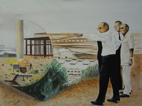 Painting-Oil-From Swamp to Industrial Estate