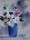 Painting--Watercolor-FloralWhite flowers