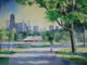 Painting--Watercolor-CityscapeSaturday in the Park