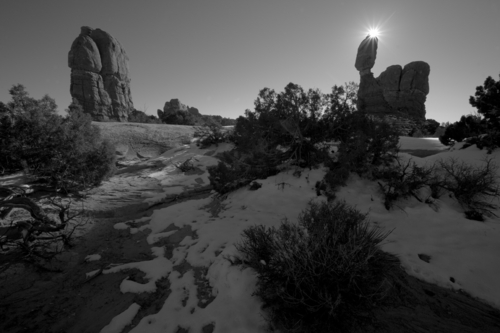 Photography-Landscape-Balance Rock Sunrise