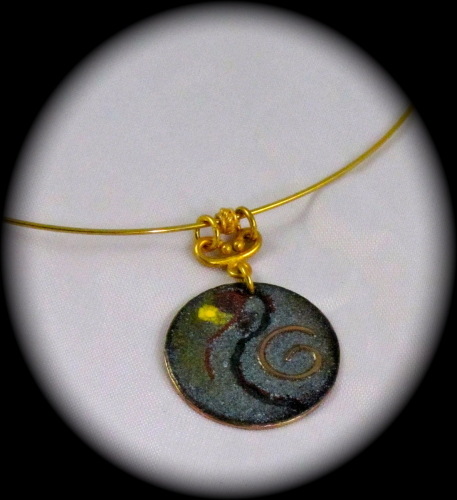 Enamel Pendants