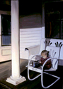 Rebekah on Grandpa's Porch