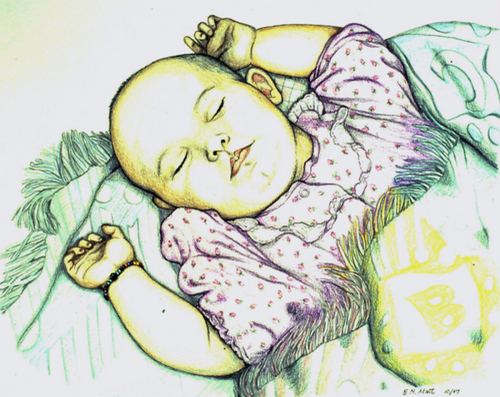 Rebekah Sleeping