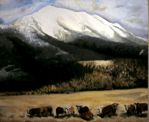 Channeling Cezanne -Flagstaff, Arizona