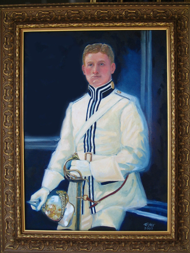 Painting-Portrait-The Kurassier 