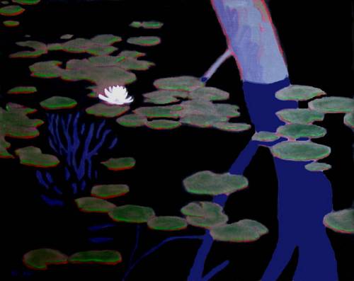 Painting-Impressionism-Still Water