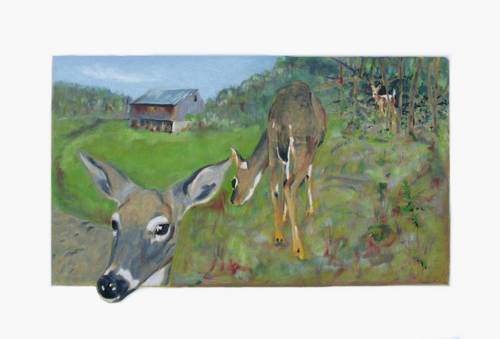 Painting-Welcome to Bluemont