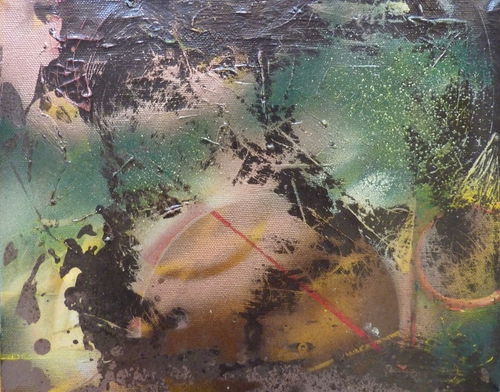 Painting-Acrylic-Meditation #3 Geometry