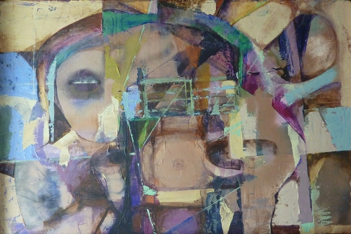 Painting-Acrylic-Venus Recumbent