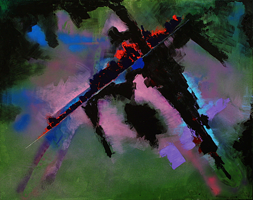 Mixed Media-Graffito 12