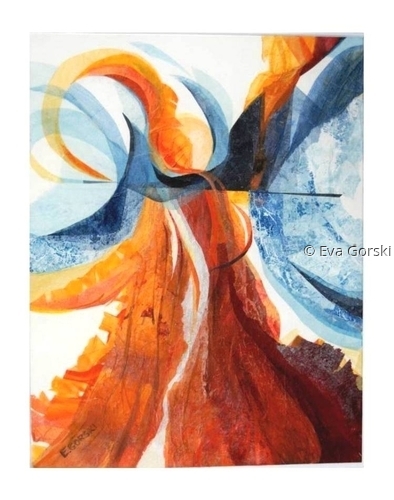 Mixed Media-Non-representational-Daydream