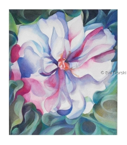Mixed Media-Flower # 2