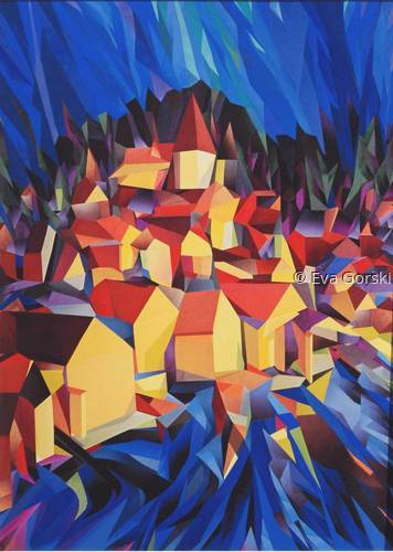 Digital Art-Abstract-Harbor # 2