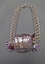 Jewelry--Beads-Rings and BraceletsPersion Chain Mail  and Murano Glass Bead Bracelet