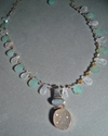 Jewelry--Semi-Precious Stones-NecklacesDruzzy and Opal Necklace