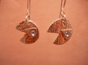 Jewelry-Silver/Gold Round Earrings