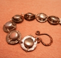 Jewelry-Coin Pearl Copper Bracelet