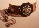 Jewelry-Time Spiral Steampunk Bracelet