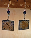 Jewelry--Glass-EarringsEnameled earrings