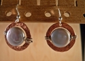 Jewelry--Noble Metals-EarringsCopper/Coin Pearl Earrings 1