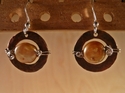 Jewelry--Noble Metals-EarringsCopper/Coin Pearl Earrings 2