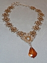 Jewelry--Wire-NecklacesElegant Chain Mail Necklace