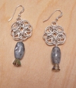Jewelry--Wire-EarringsCeltic Design Chain Mail Earrings