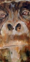 Painting--Oil-WildlifeBonobo