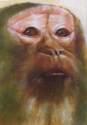 Painting--Oil-Wildlifemacaque