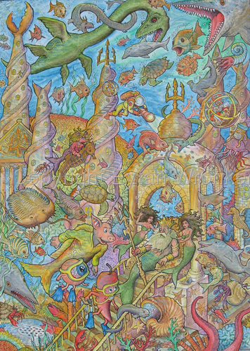 Fish-Pig in Atlantis