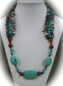 0711-20. Triple Strand-Triple Drop Turquoise Necklace 0711-20.%20Triple%20Strand-Triple%20Drop%20Turquoise%20Necklace (thumbnail)